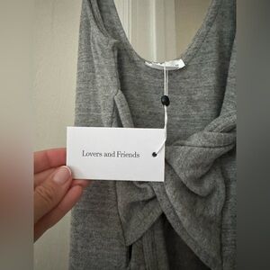 Lovers & Friends brand new / with tags / never worn once/ gray dress